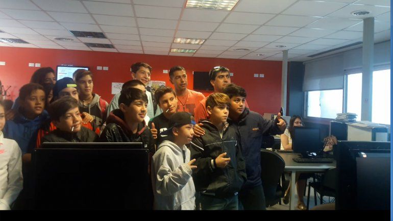 Alumnos de una primaria de Chos Malal visitaron el diario