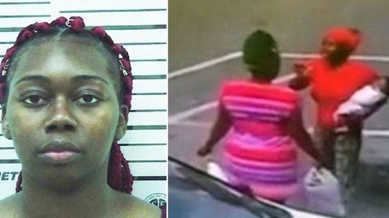 Se le cayó el bebé en medio de una pelea y se murió