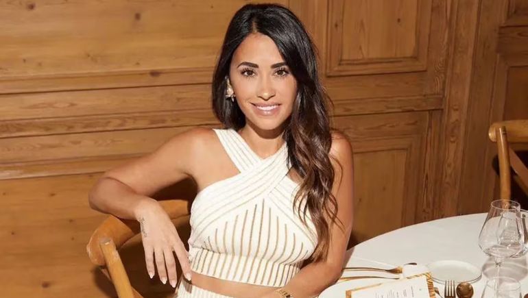 Antonela Roccuzzo salió de fiesta por Miami.