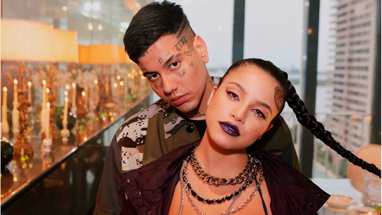 Emilia Mernes y Duki, una de las parejas del momento