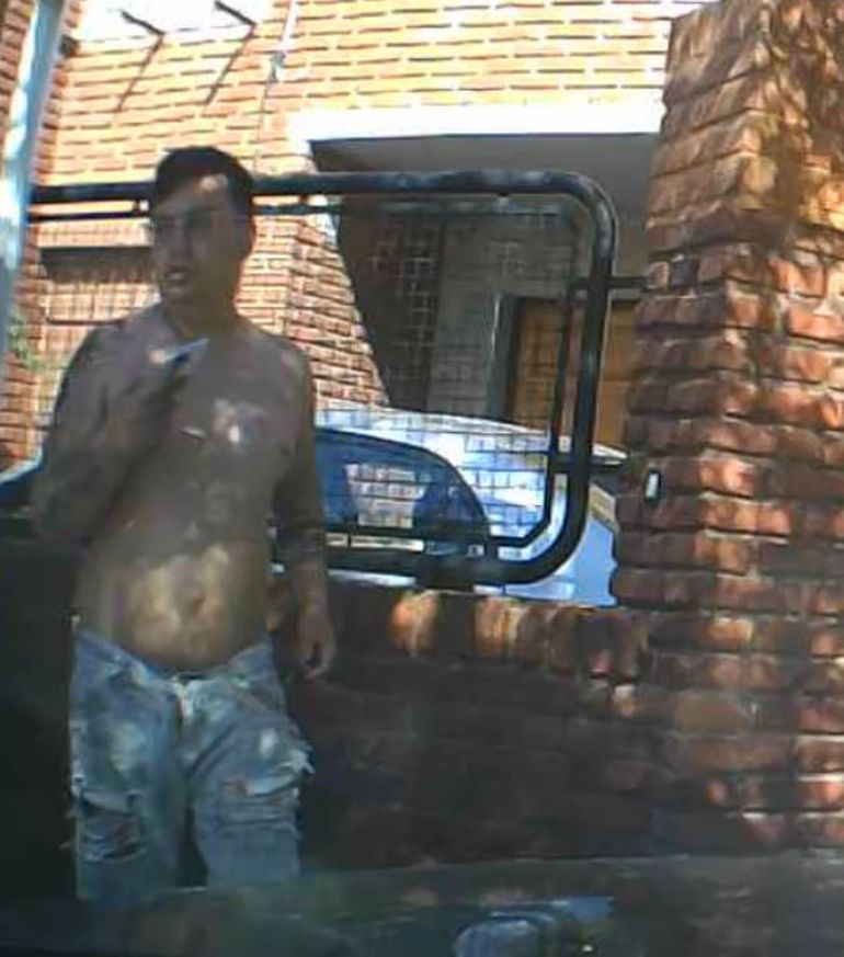 La última imagen de Lucas Telmo, horas antes de ser acribillado de siete tiros por una deuda de drogas. La última imagen de Lucas Telmo, horas antes de ser acribillado de siete tiros por una deuda de drogas.