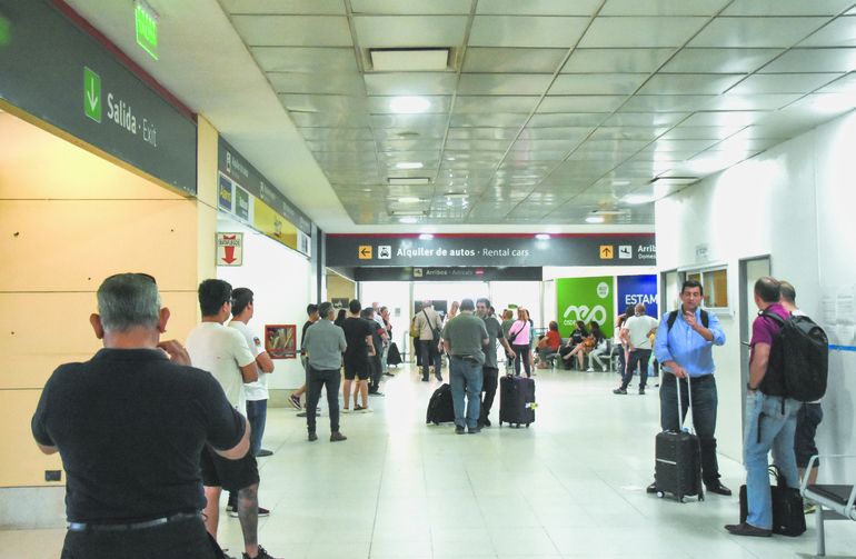 El aeropuerto de Neruquén. En 2023 pasaron más de 1,2 millones de pasajeros. El aeropuerto de Neruquén. En 2023 pasaron más de 1,2 millones de pasajeros.