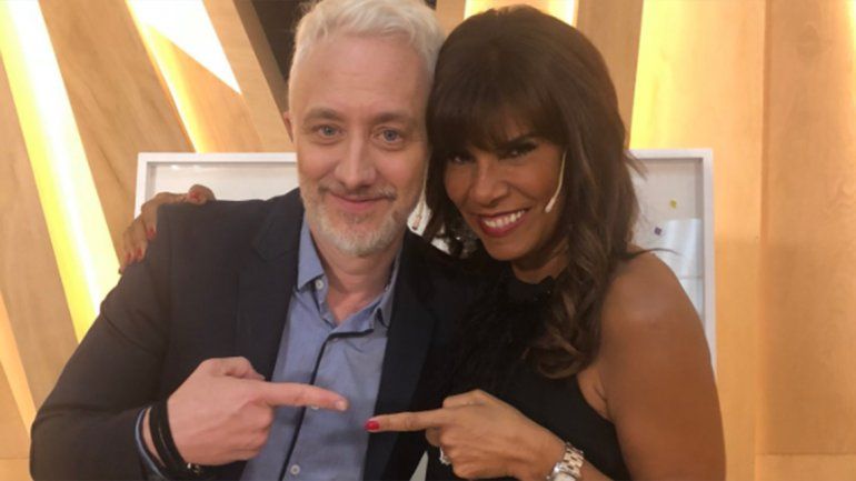 Andy y Anamá Ferreira sellaron las paces en vivo