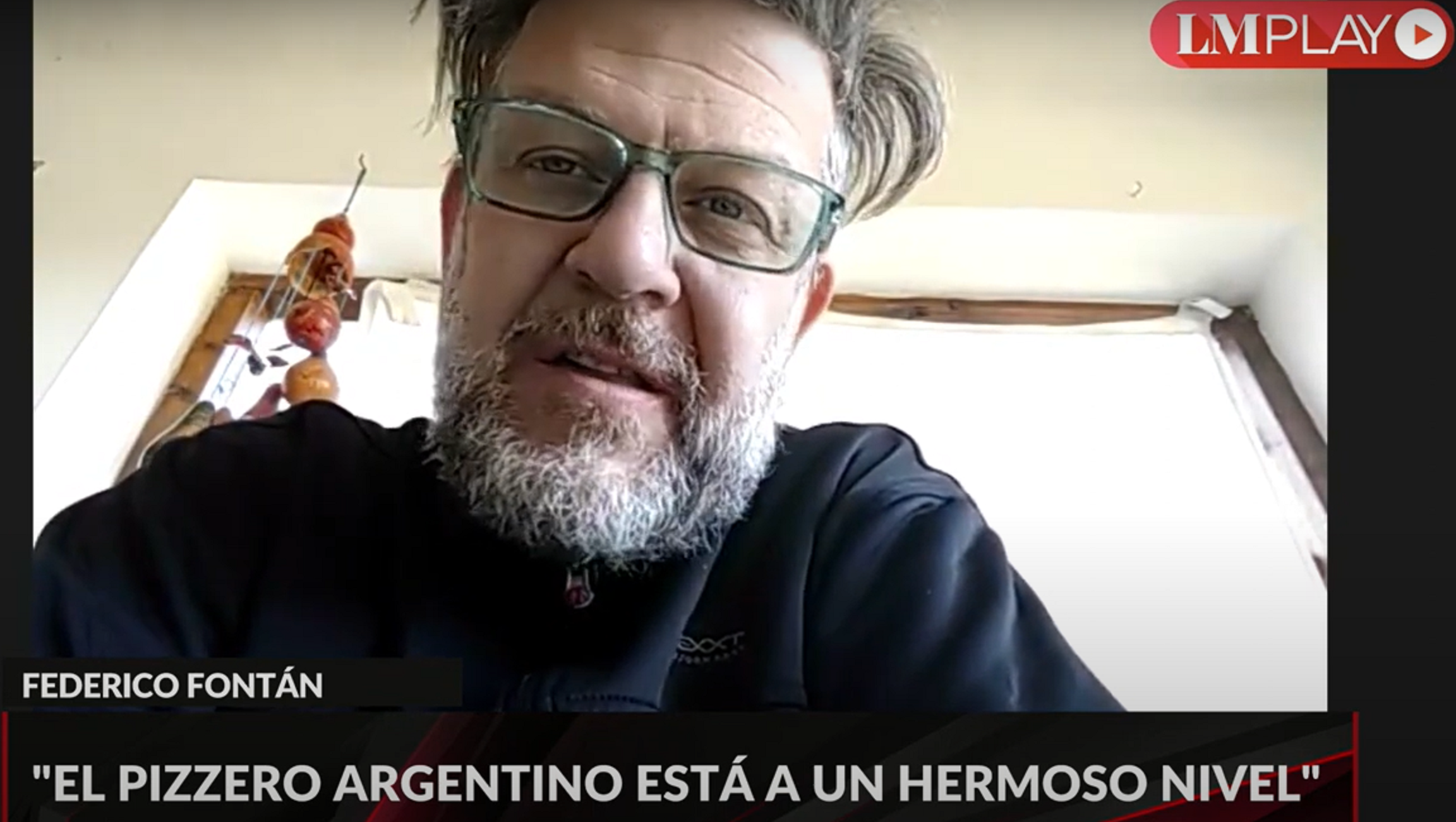 Federico Fontán: Estoy enamorado de la pizza