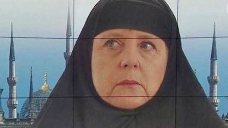 Una cadena hizo un fotomontaje para hablar de los refugiados sirios.