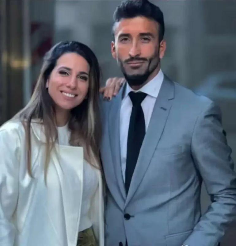 Cinthia Fernández y su novio Cinthia Fernández y su novio