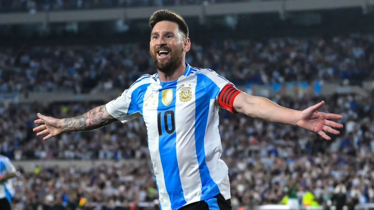 Lionel Messi anotó un doblete.