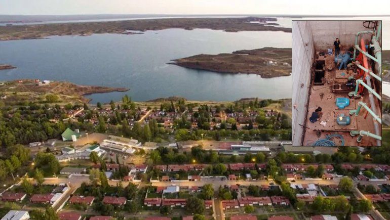 El Chocón: se vio afectado el servicio de agua potable por tareas de reparación