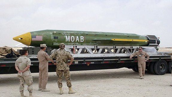 EEUU lanzó en Afganistán su más poderosa bomba no nuclear