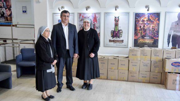 La Fundación del BPN donó material a las Hermanitas de los Pobres