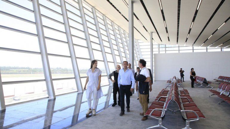 El aeropuerto inaugurará obras a principios de enero