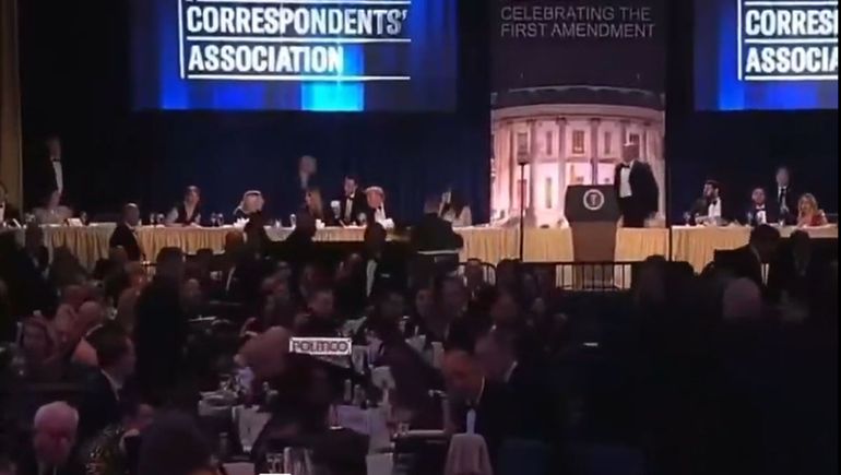 Disparos en una cena en la que el Servicio Secreto de EE.UU. debió evacuar a Trump.