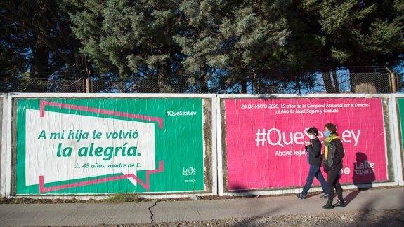 La campaña por el aborto festeja los 15 en las redes