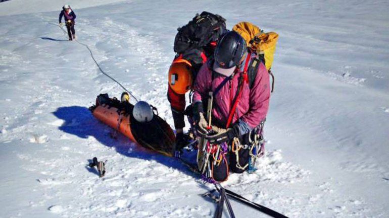 Salvan a andinistas  en cerro Tronador