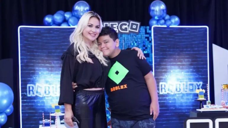 Dieguito Fernando Maradona y Verónica Ojeda Dieguito Fernando Maradona y Verónica Ojeda