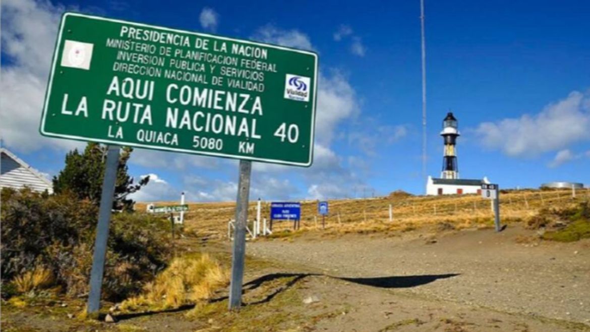 Cabo Vírgenes está en el kilómetro cero de la ruta 40, en el extremo sur de Santa Cruz. | LM Neuquen Cabo Vírgenes está en el kilómetro cero de la ruta 40, en el extremo sur de Santa Cruz.