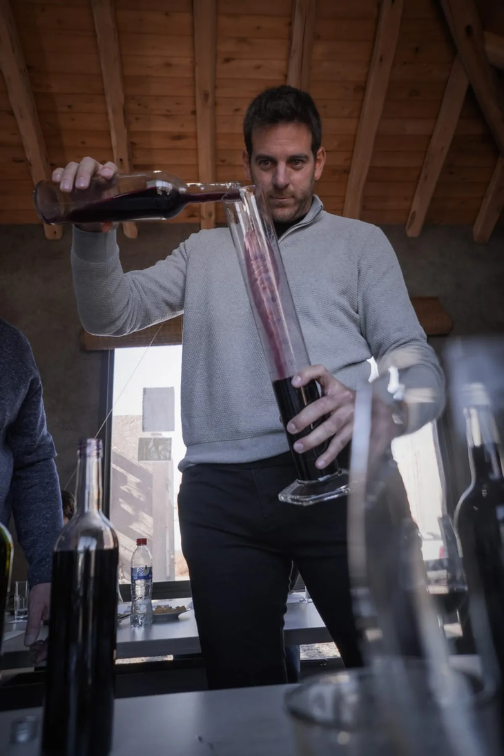 Estuvo en Mendoza para involucrarse de manera directa en la actividad vitivinícola. Foto: gentileza Estuvo en Mendoza para involucrarse de manera directa en la actividad vitivinícola. Foto: gentileza