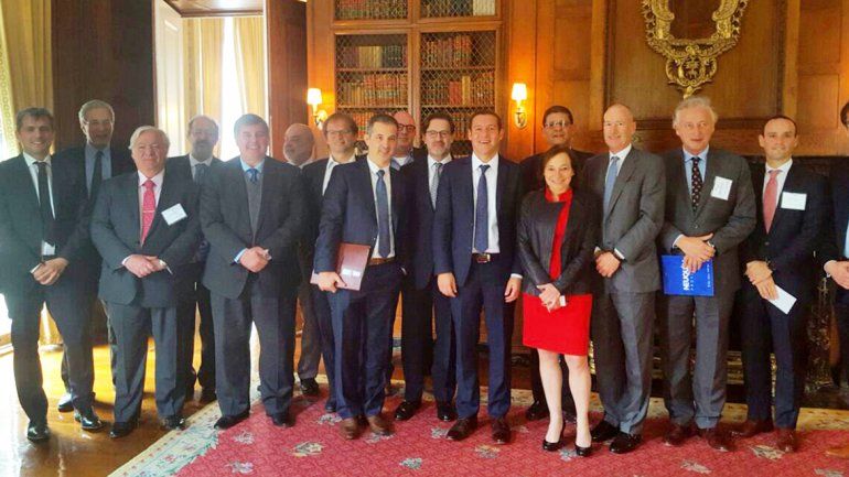 El gobernador Omar Gutiérrez