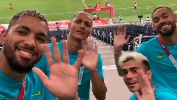 Los brasileros se burlaron del Sub-23 de Argentina y los mayores salieron a bancarlos