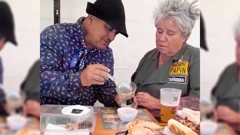 Norte neuquino: Moncho Cocina y Madame Papín prepararon la tradicional chupilca