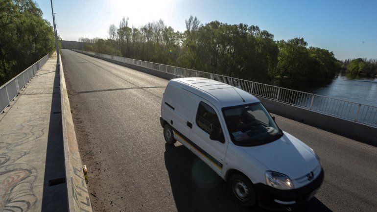 Por el alerta de viento, se suspendió el acto en el tercer puente