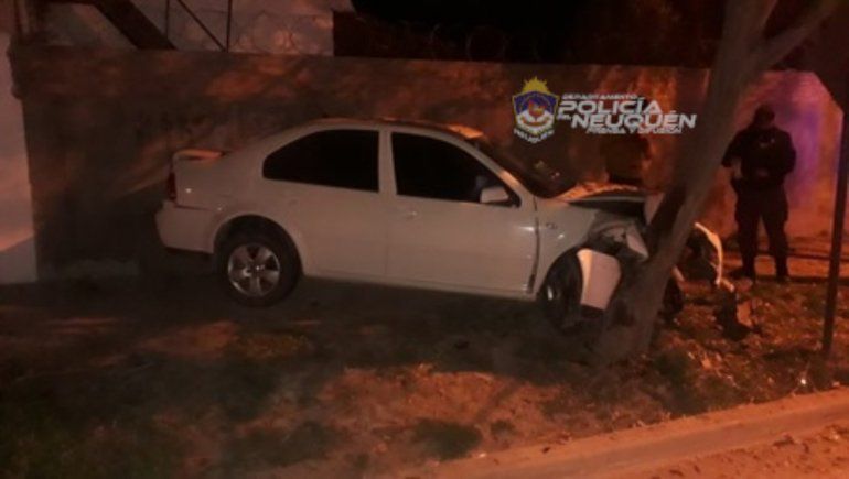 Borrachos accidentados en distintos puntos de Neuquén