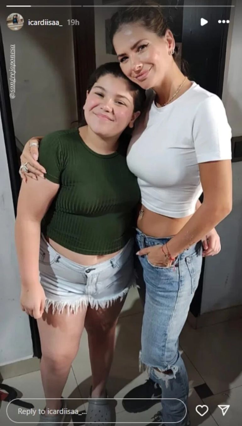 La China Suárez conoció a la familia de Mauro Icardi La China Suárez conoció a la familia de Mauro Icardi