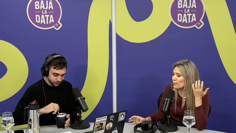 La diputada libertaria Nadia Márquez en Bajá La Data