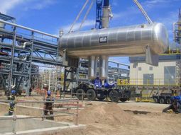 Mega entra en la etapa decisiva del nuevo tren de fraccionamiento en Bahía Blanca. Mega entra en la etapa decisiva del nuevo tren de fraccionamiento en Bahía Blanca.