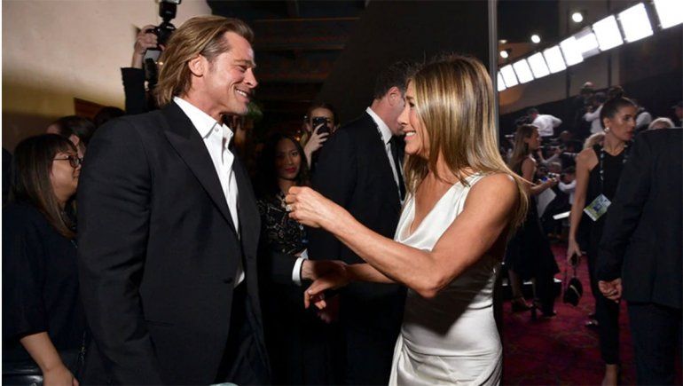 No te vayas: el gesto de Brad Pitt a Jennifer Aniston que se volvió viral