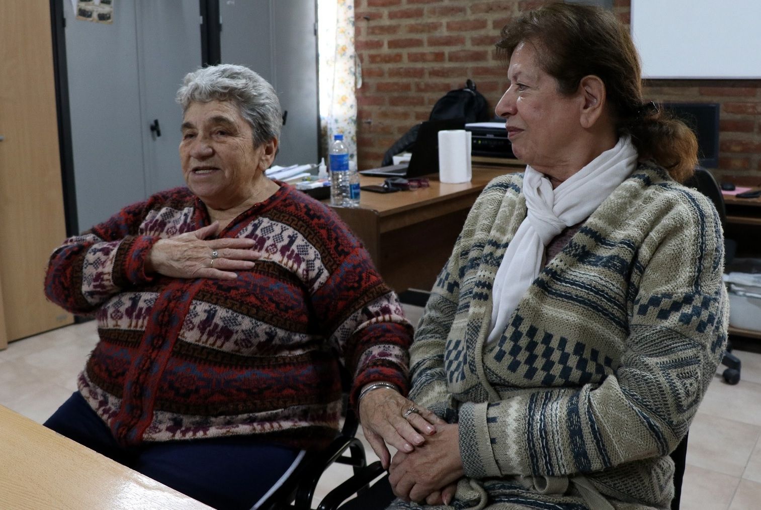 Centenario fue el escenario del emotivo y sorpresivo encuentro de dos amigas