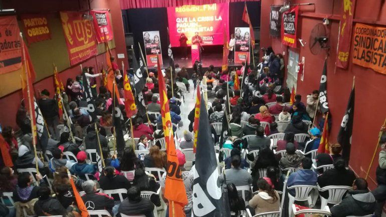 Calducci: La verdadera grieta son los candidatos del FMI o de la Izquierda