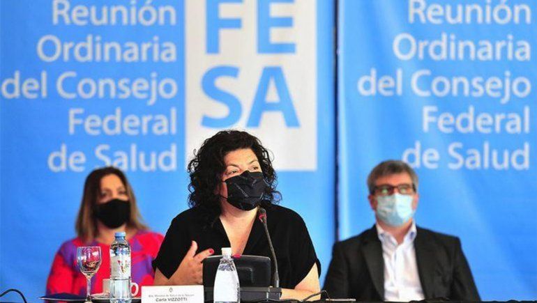 Vizzotti no descartó la aplicación de una tercera dosis