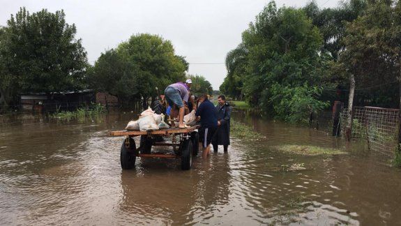 La situación más crítica es en la zona de San Luis del Palmar.