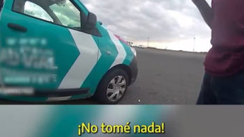 Durante un control de alcoholemia, un conductor negó haber tomado y terminó confesando Durante un control de alcoholemia, un conductor negó haber tomado y terminó confesando