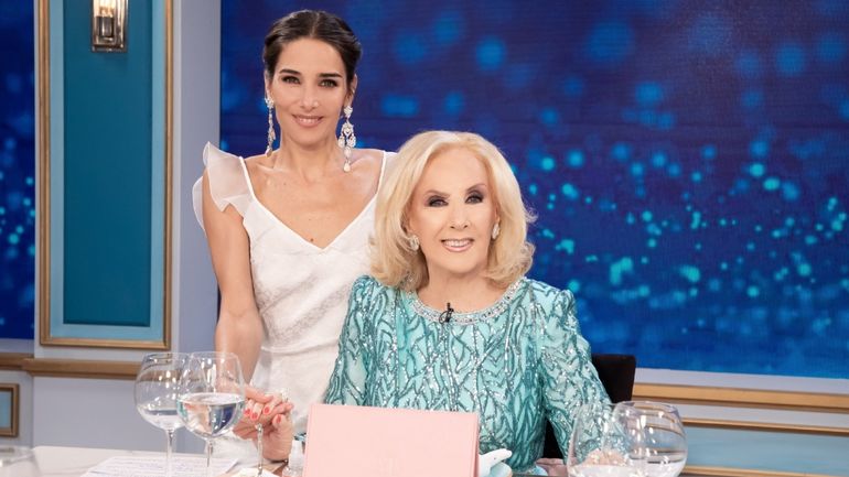 Mirtha Legrand y Juana Viale