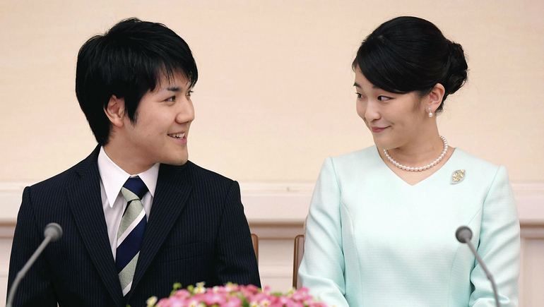 La princesa japonesa Mako dejó la realeza por amor