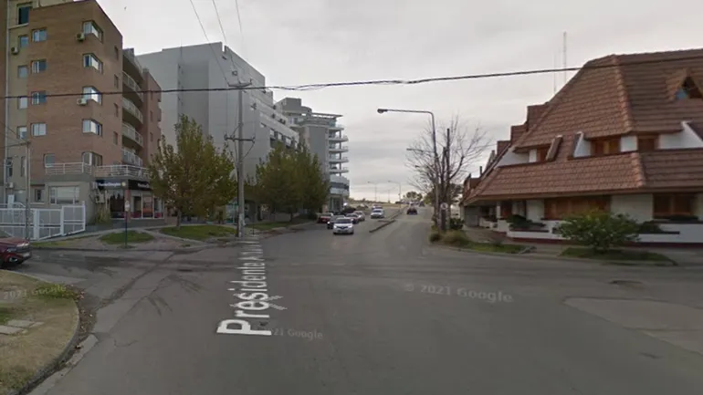 La esquina donde ocurrió el robo que presenció la diputada Guanque. La esquina donde ocurrió el robo que presenció la diputada Guanque.