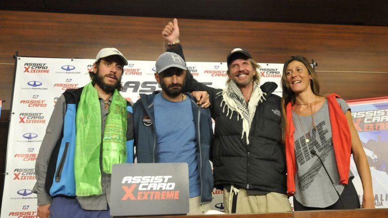 Arana junto a Ulises Corvalán