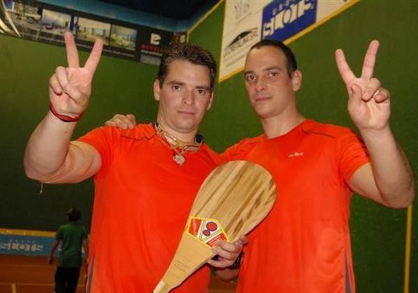 Los hermanos Villegas harán una exhibición en el trinquete de Cipo