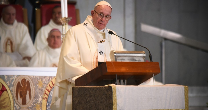 El Papa, ferviente defensor de las energías renovables. Foto: ONU Cambio Climático. El Papa, ferviente defensor de las energías renovables. Foto: ONU Cambio Climático.