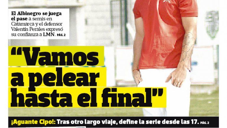 El Albinegro se juega el pase a semis en Catamarca