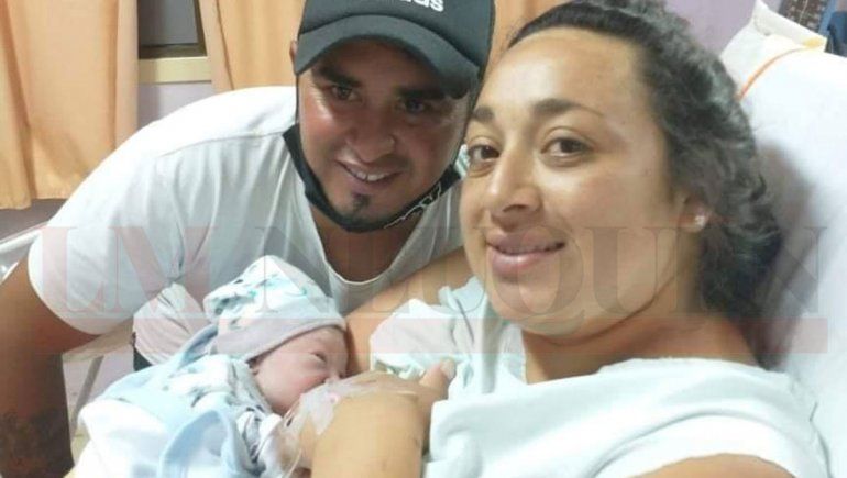 El pequeño Ignacio fue el primer bebé del 2021 en Neuquén