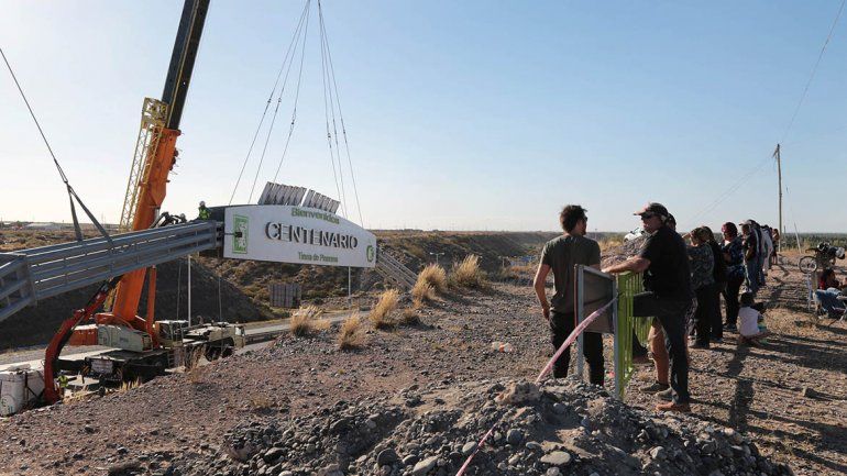 ¿El arco de Centenario está listo para ser instalado?