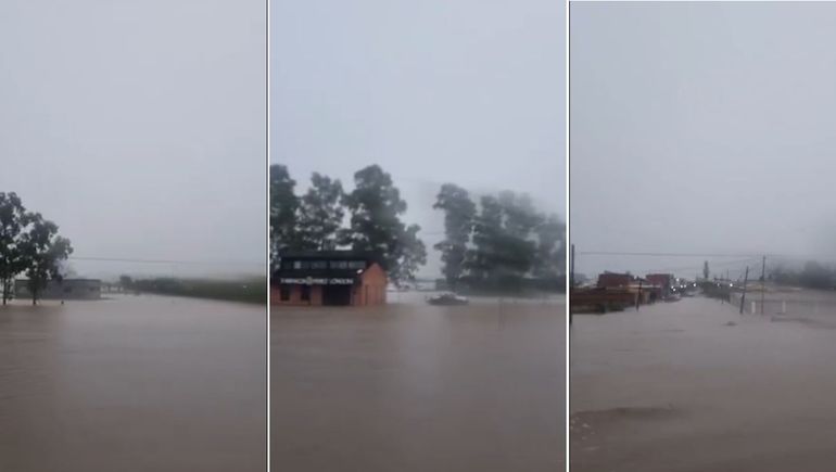 Inundaciones en el AMBA por el temporal de lluvia: algunas ciudades están bajo alerta roja