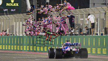 Sergio Pérez tuvo su primera vez en la Fórmula 1 Sergio Pérez tuvo su primera vez en la Fórmula 1