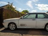 El Audi Quattro, tal como fue encontrado en un garaje después de 30 años de abandono. Foto: Car & Classic.