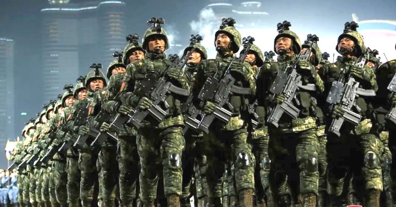 Corea del Norte tiene un ejército de 1,2 millones de soldados.