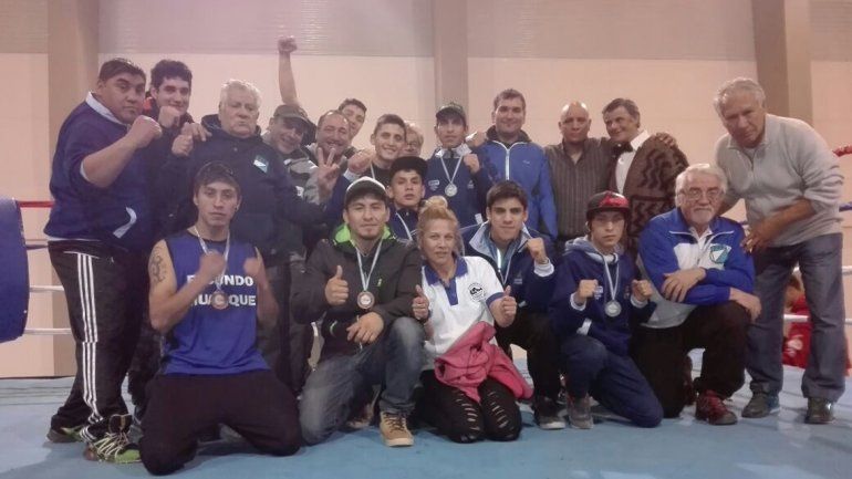 El equipo de la Federación Neuquina que competirá en Catamarca.&nbsp;