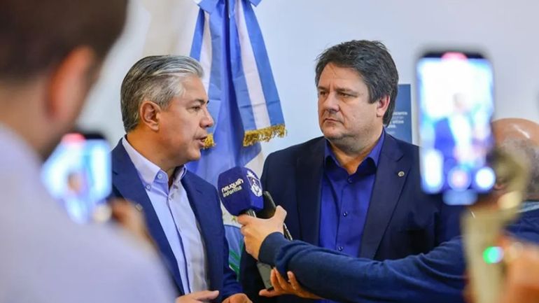 Rolando Figueroa y Mariano Gaido pusieron sobre la mesa las deudas que Nación tiene con Neuquén.